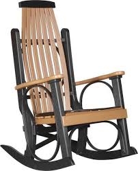 Luxcraft Poly Grandpa S Rocker Plastic Rocking Chair Outdoor Rocking Chairs Rocking Chair