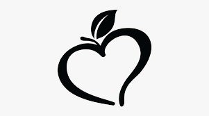 Apple clipart black and white free images. Apple Heart Clipart Black And White Free Transparent Clipart Clipartkey