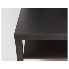Particleboard, melamine foil, abs plastic leg separate shelf for magazines, etc. Lack Coffee Table Black Brown 46 1 2x30 3 4 Ikea