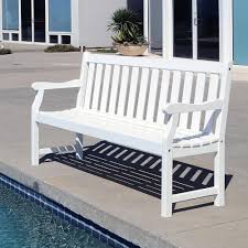 Shop now at home depot. Vifah Bradley 5 Ft Patio Bench V1627 The Home Depot In 2020 Patio Bench Garden In The Woods Outdoor Furniture