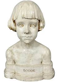 Buy Al & Mae Capone Estate 1925 Diana "boogie" Capone Plaster Gypsum Bust  Sculpture by WPA Artist Joe Barras W Extras Online in India