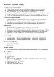 Resume Examples Hobbies Lebenslauf Lebenslauf Beispiele Vorlagen Lebenslauf