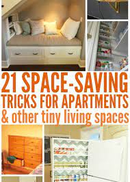 A compact workspace in a hallway 21 Space Saving Tricks Small Room Ideas