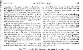1922 Golden Age Wireless Telephones In Future For Preaching Truth Jehovah Jehovah S Witnesses