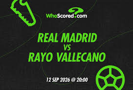 Real Madrid vs Rayo Vallecano: Lineups, Prediction, Odds & Bet Builder Tip