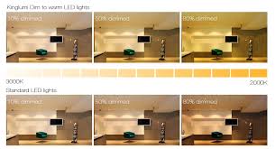 Dim To Warm Technology Is Able To Change The Color Temperature When Led Light Fixtures Are Dimmed Check Out How Kinglumi Dim Led Light Fixtures Led Lights Led