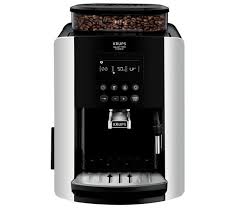 Expresso Avec Broyeur Krups Yy3075fd Noir Et Silver Toutes Les Cafetieres Et Machines A Dosettes But