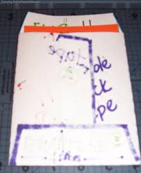 Fold the sides of the paper inwards. Making Envelopes Here S How To Make An Envelope For A Card Of Any Size Or Shape Step By Step Diy Envelope Tutorial Instructions The Art And Crafts Guide