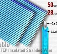 50-Way (25 x 2) Extruded FEP Ribbon Cables