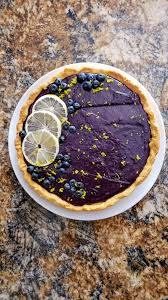 Blueberry Lemon Curd Tart Foodporn