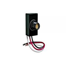 Outdoor Hard Wired Post Eye Light Control With Photocell Light Sensor Cyantek Led Lighting