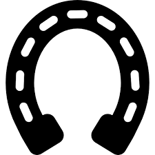 Download Horseshoe Variant With Long Holes For Free Horseshoe Horseshoe Art Silhouette Stencil