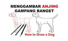 Kalian dapat dengan mudah menggambar sketsa gambar hewan yang sederhana contoh lihat gambar sketsa pada di bawah ini. Cara Mudah Menggambar Anjing Tahap Demi Tahap Republika Online