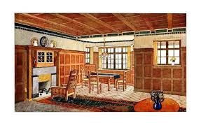 An English Arts Crafts Living Room 1912 Craftsman Home Decor Craftsman Living Rooms Mission Style Homes
