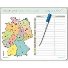 Ich Kenne Deutschland Bundeslander Und Landeshauptstadte Geographie Unterrichten Unterrichten Kinder Schule