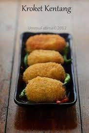 Kroket Kentang Isi Ayam Kroket Ide Makanan Makanan