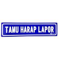 Savesave tamu wajib lapor for later. Jual Label Stiker K Tamu Harap Lapor Warna Lk236c Di Lapak Bakul Alat Tulis Bukalapak