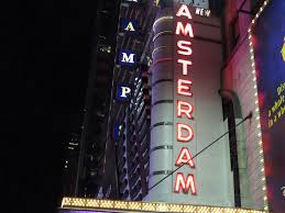 New Amsterdam Theatre On Broadway In Nyc