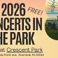 Concerts in the Park - 2026