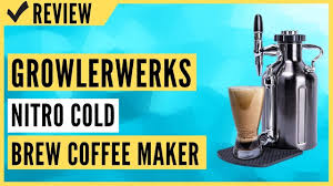 Includes ukeg nitro cold brew coffee maker, 4 coffee bags, serving mat, coffee funnel, protective bag and manual; 50 Oz Growlerwerks Ukeg Nitro Cold Brew Coffee Maker Black Chrome Equipment Tipidkorpolri Home Garden