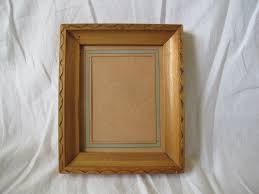 Vintage Blonde Carved Wood Frame 4 3 4 By 3 3 4 Inch Picture Etsy Carved Wood Frame Natural Wood Frames Wood Frame