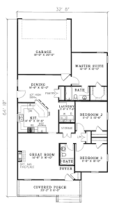 Let's find your dream home today! Country Style House Plan 3 Beds 2 Baths 1342 Sq Ft Plan 17 2753 Floorplans Com