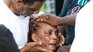 Prayer vigil and balloon release for Ronnie "P nut" James Jr.