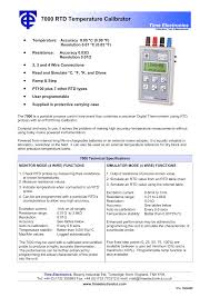 7000 rtd temperature calibrator manualzz com