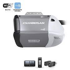 Chamberlain garage door openers troubleshooting & support. Chamberlain 0 5 Hp Myq Smart Chain Drive Garage Door Opener With Myq And Wi Fi Compatibility In The Garage Door Openers Department At Lowes Com