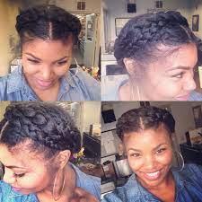 To make the hairstyle more exciting, turn your usual parting into a. Goddess Braids Natural Hair Protective Styles Goddess Braids Natural Hair Hair Styles Natural Hair Styles