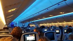 United Airlines Aircraft Fleet Boeing 777 300er Economy Class Cabin Full View And 3 4 3 Seats United Airlines Boeing 777 Fleet