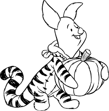 Home / cartoon / tigger. Halloween Coloring Pages Tigger