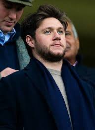 Niall Horan watching a football game few days ago. ❤ Source via Twitter  @OfficialNHHQ