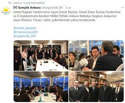 Sizi bile bazı konularda ikna edebilir. Mansur Yavas Iyi Partili Genclerle Bulustu