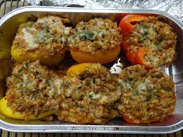 Kirkland Signature Stuffed Bell Peppers Stuffed Peppers Costco Stuffed Peppers Recipe Easy Chicken Recipes