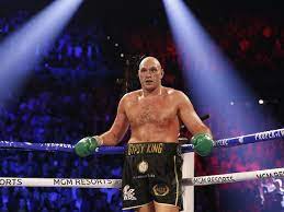 Heavyweight boxer tyson fury champion of the world. Tyson Fury Hints At Deontay Wilder Rematch Amid Aj