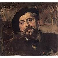Toperfect 4 Paintings Portrait of the Artist Lawrence Alexander Harrison  Genre Giovanni Boldini Oil Art