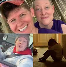 Officer rescues emaciated dog from freezing road