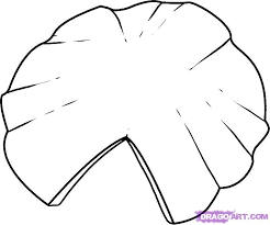How To Draw A Lily Pad Step By Step Flowers Pop Culture Free Online Drawing Tutorial Added By Dawn January 12 Lily Pads Lily Pad Drawing Coloring Pages