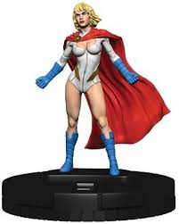 Amazon.com: Heroclix DC Superman Wonder Woman #11 Power Girl Figure  Complete with Card : Toys & Games
