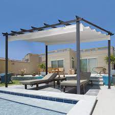 Check spelling or type a new query. Pergola Aluminium Toile Retractable Beige 3x4m Id Market