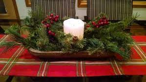 The second cake of christmas crosses the alps into italy. Dough Bowl Christmas Centerpiece Using Battery Operated Candle Christmas Arrangements Centerpieces Large Christmas Decorations Christmas Centerpieces