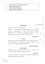 Corte di Cassazione - copia non ufficiale - professione Architetto