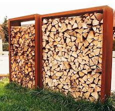 Mit einer einfachen holzbeize lässt sich holz schnell und einfach färben. Kaminholzregal Metall Aussen Selber Bauen Bausatze Kaufen