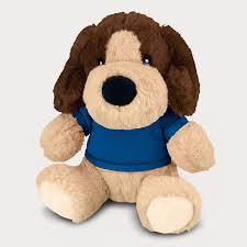 The most common stuffed blue dog material is cotton. Dog Plush Toy Primoproducts