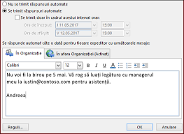 Prin ce moduri de expunere sunt prezentate cadrul acțiunii și personajele dați exemple din text program dedeman de sarbatori 12 tipuri de email pe care ar trebui sa le trimiti clientilor tai. Trimiterea De RÄspunsuri Automate Absent De La Birou Din Outlook AsistenÈÄ Office