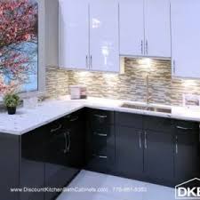 Surrey new & used inc. High Gloss Acrylic White Flat Kitchen Cabinets M30 Dkbc Discount Kitchen Bath Cabinets