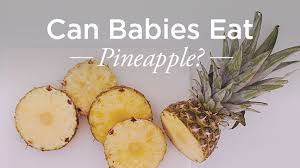 can babies eat pineapple what parents should know