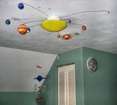 Solar System Ceiling Light Space Themed Room Ceiling Lights Baby Room Themes