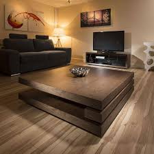 Another that's a part of a larger midcentury modern furniture range, but strong enough to. Extra Large Modern Square Dark Elm Brown Wood 1 2mt Coffee Table 397e Quatropi